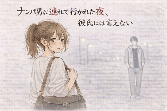 寝取り・寝取られ・NTR【ナンパ男に連れて行かれた夜、彼氏には言えない ―断れなかった―】評価1.00 夜の灯る部屋