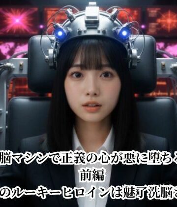 動画・アニメーション【洗脳マシンで正義の心が悪に堕ちる話 前編 〜期待のルーキーヒロインは魅了洗脳される〜】評価 悪堕ち研究員