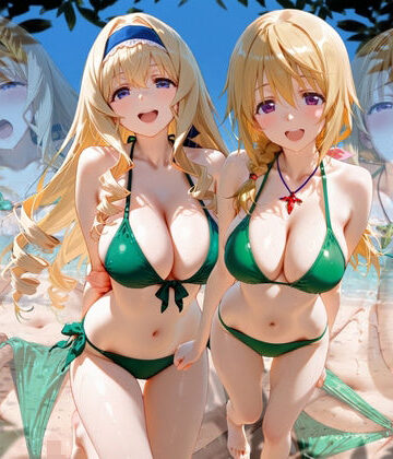 変身ヒロイン【ビーチで出会った美女をナンパしてメス堕ちさせた話 I○】評価 ちこりこ